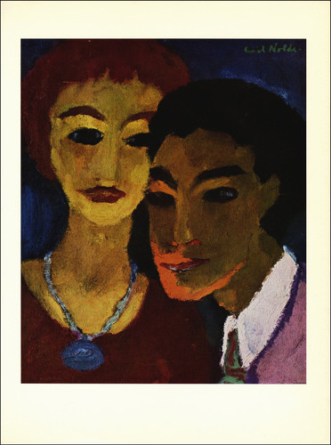 1957 vintage print - vintage, nolde